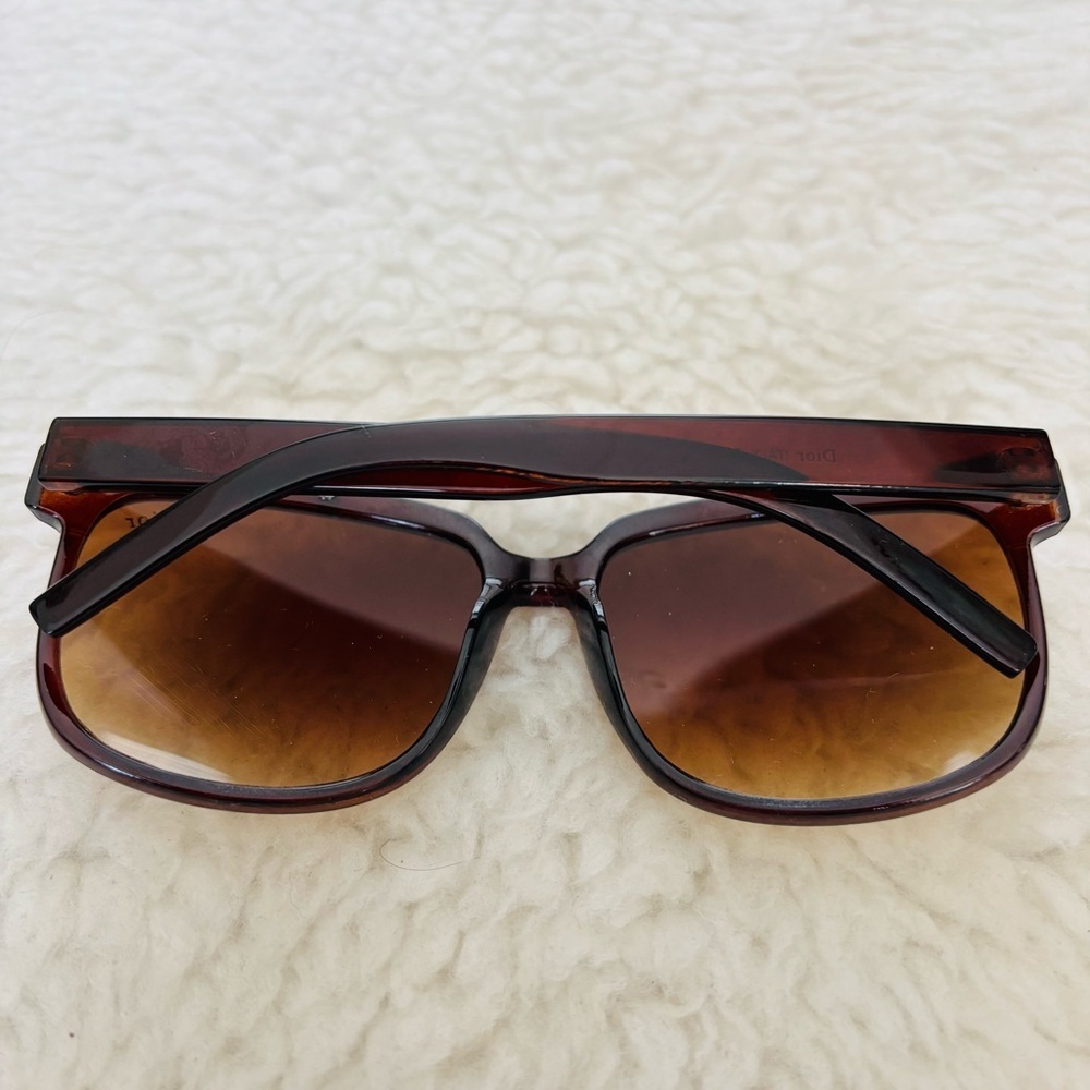 Christian Dior Brown Gradient Women Square Oversized Sunglasses - Picture 8 of 15